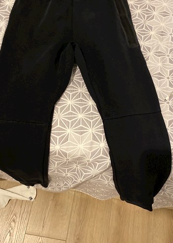 Fermuarlı Siyah Hamile Eşofman Altı - Görsel 5