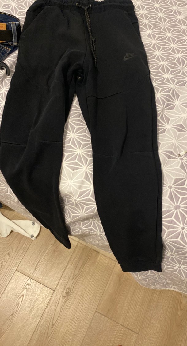 Fermuarlı Siyah Hamile Eşofman Altı - Görsel 3