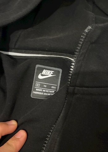 Siyah Fermuarlı Erkek Sweatshirt - Görsel 4