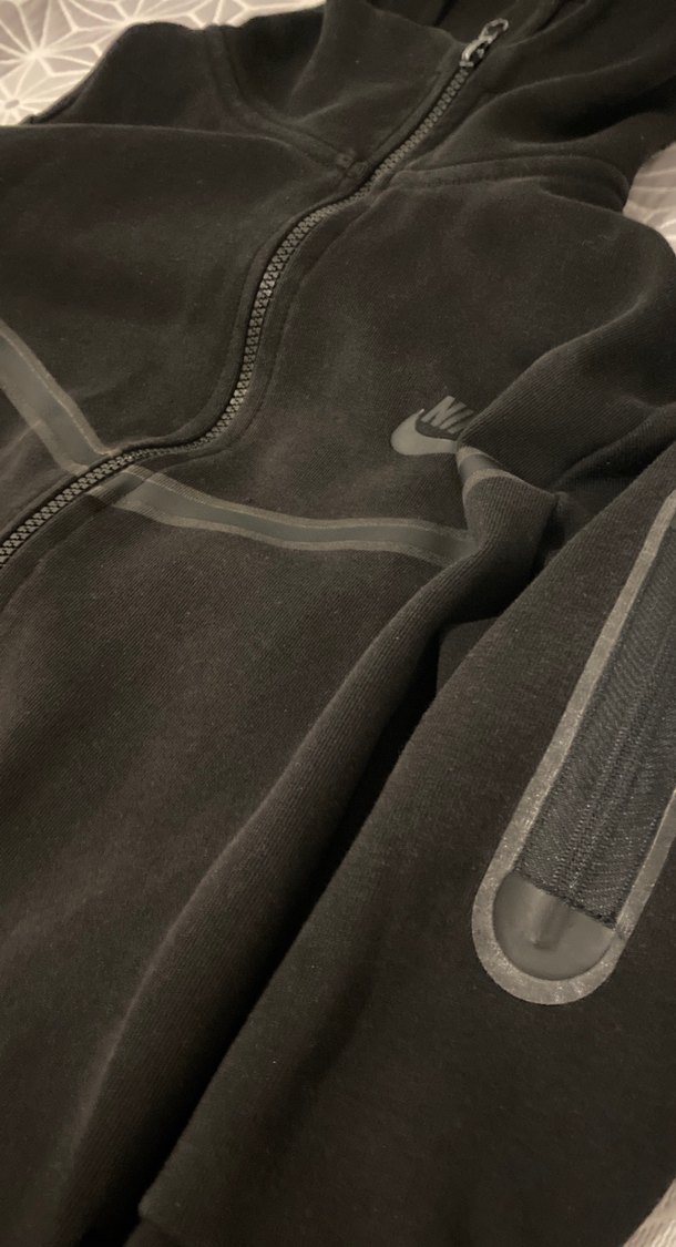 Siyah Fermuarlı Erkek Sweatshirt - Görsel 2