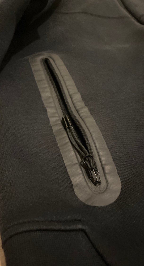 Siyah Kapüşonlu Fermuarlı Erkek Eşofman Takımı - Görsel 3
