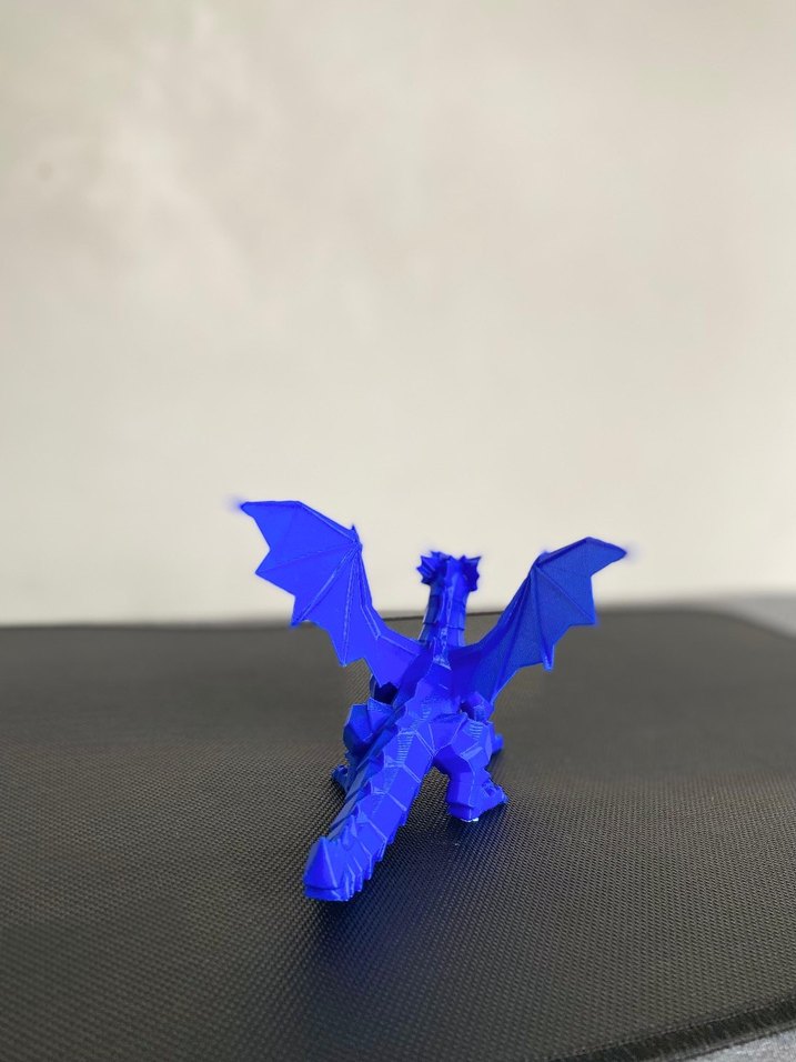 Koyu Mavi Ejderha Aksiyon Figürü - Görsel 2