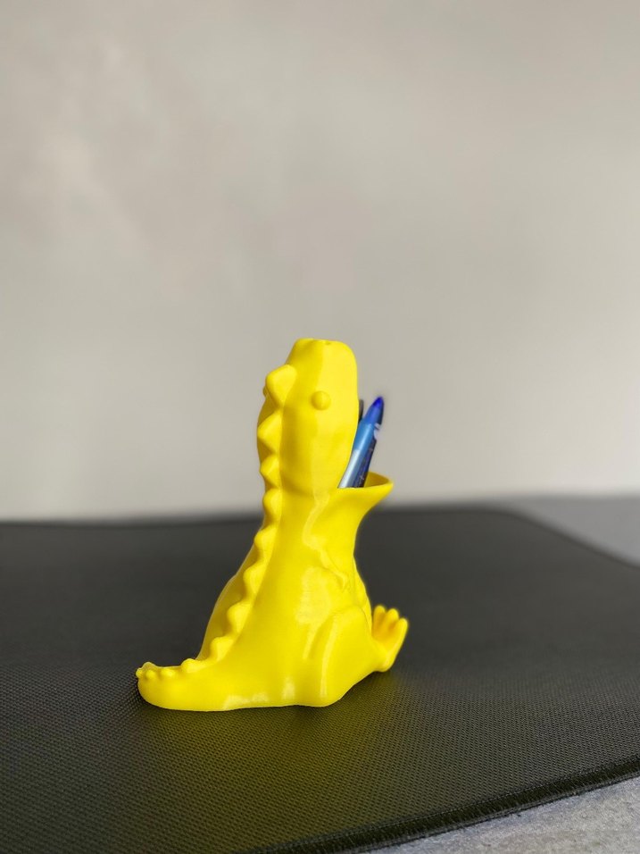 Sarı Dinozor kalemlik - Görsel 2