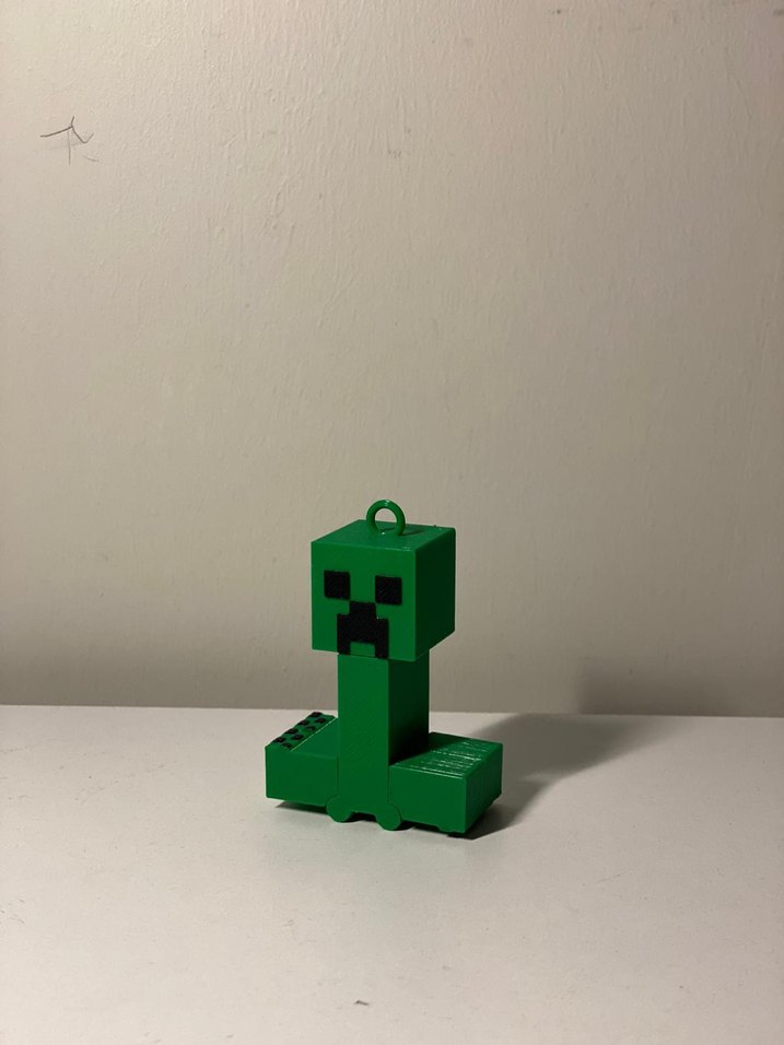 Minecraft creeper anahtarlık - Görsel 2