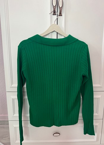 Yeşil Triko Kazak - Görsel 2