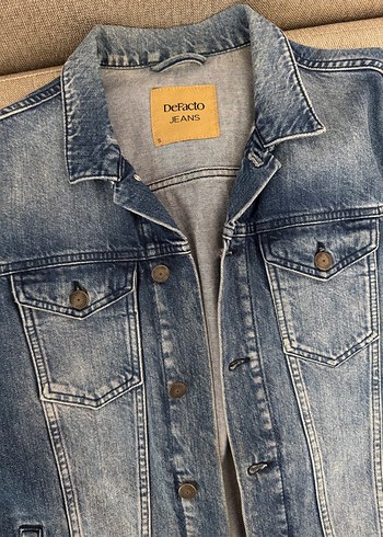 Vintage Kot Ceket - Görsel 4