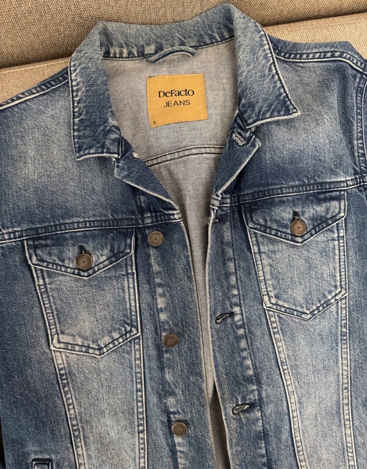 Vintage Kot Ceket - Görsel 4