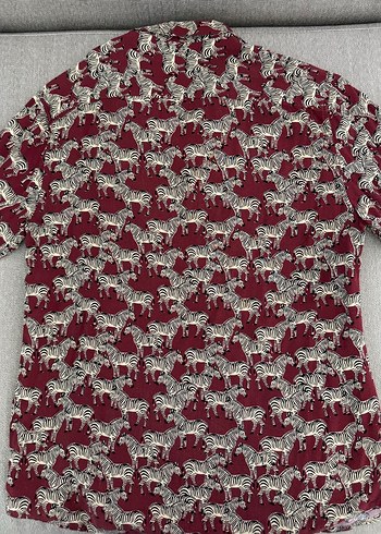 Vintage Kısa Kollu Gömlek - Görsel 3