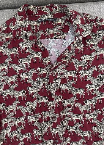 Vintage Kısa Kollu Gömlek - Görsel 2