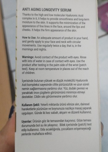 Akne İzleri İçin Cilt Bakım Ürünü serum 900 tl - Görsel 3