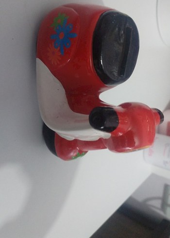 Kırmızı motorsiklet kumbara - Görsel 3