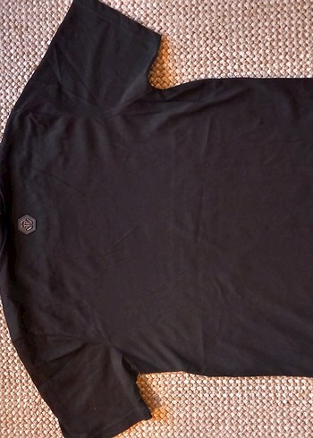 Siyah Baskılı Erkek Tişört - Görsel 5