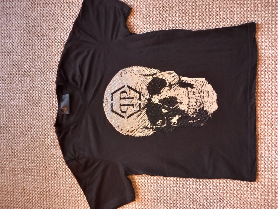 Siyah Baskılı Erkek Tişört - Görsel 2