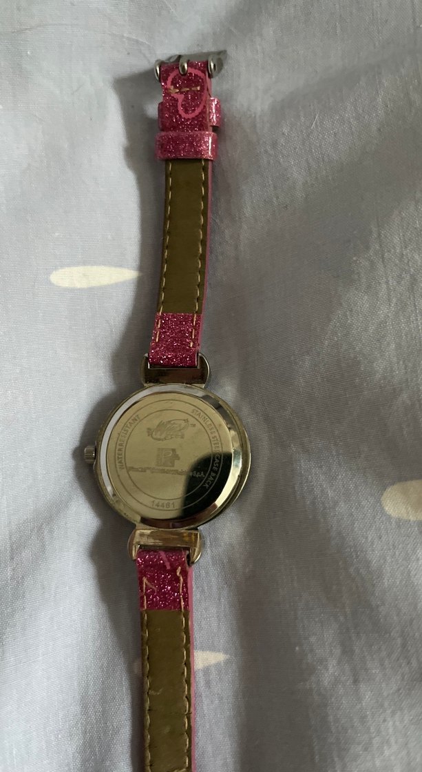 Pembe Vintage Tokalı winx Kız çocuğu  Kol Saati - Görsel 2