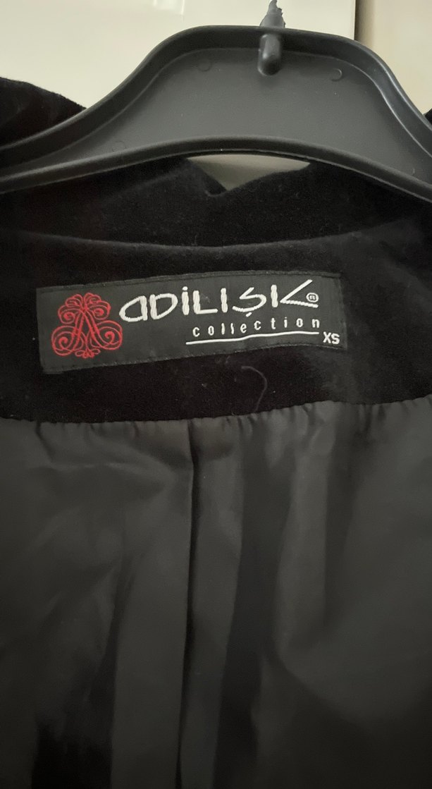 Siyah Süet Mini Blazer Kadın - Görsel 3