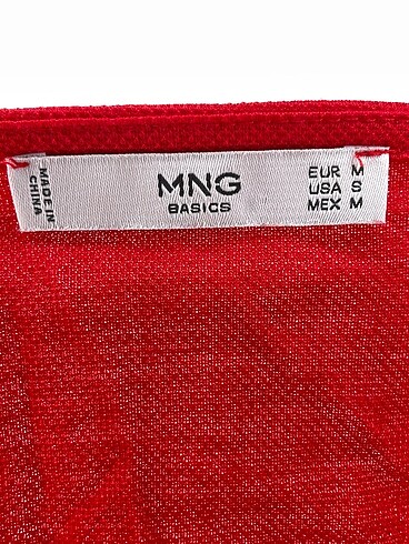 m Beden kırmızı Renk Mango Bluz %70 İndirimli.