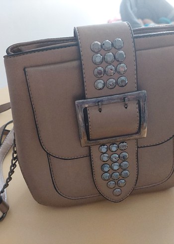 çapraz deri çanta - Görsel 2