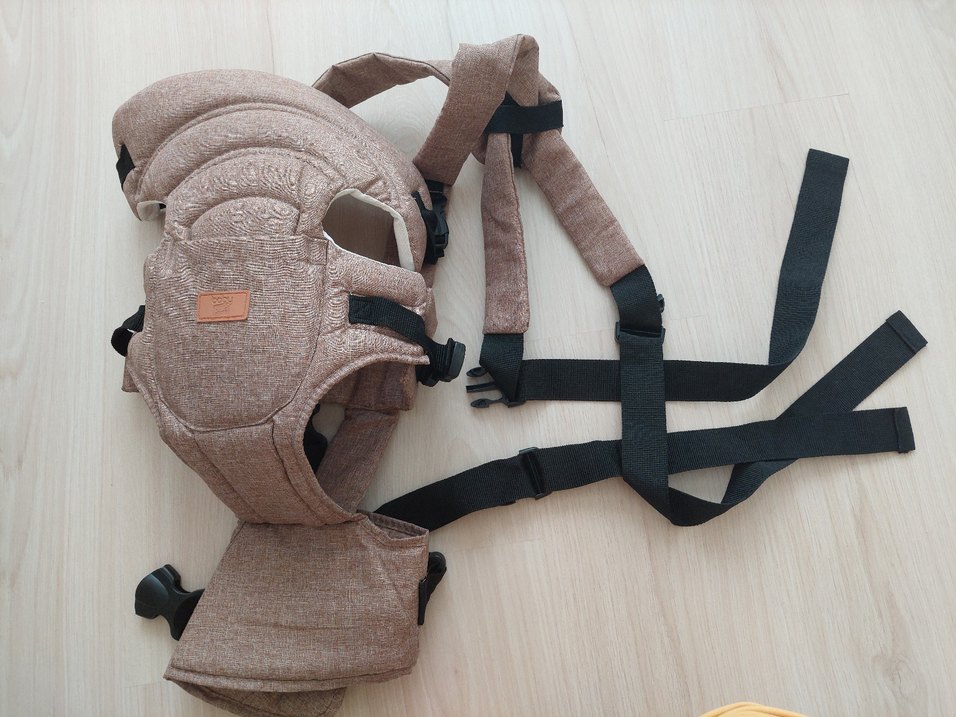 Bej Bebek Taşıyıcı Kanguru - Görsel 4