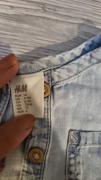 H&M 2 tulum 1 takım 4 parça