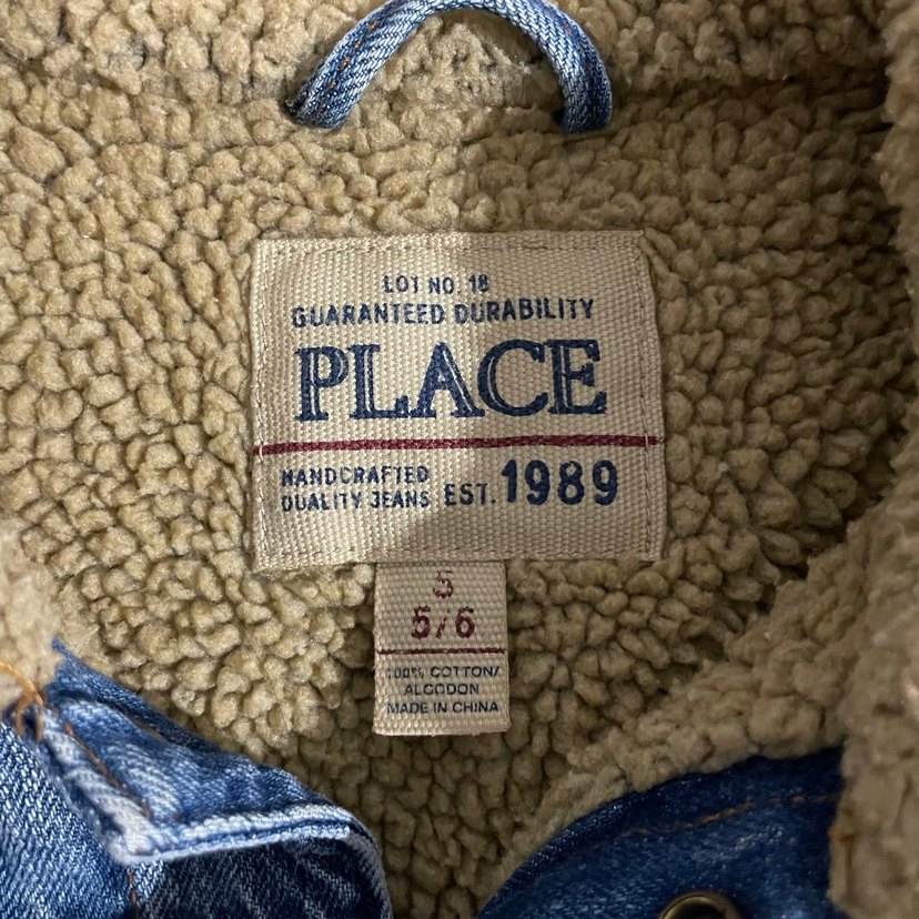 Erkek Çocuk Düğmeli Denim Ceket - Görsel 3