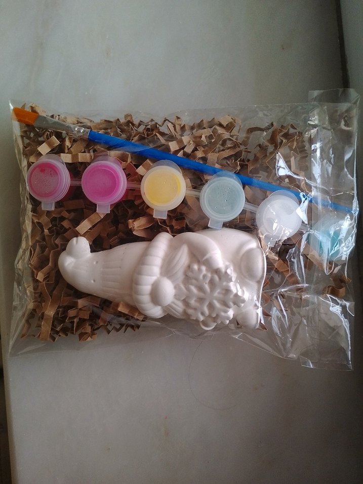 Beyaz Yeni Yıl Boyama Seti - Görsel 2