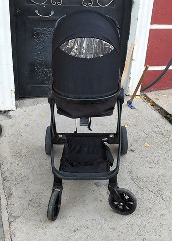 BABY HOME SİYAH BEBEK ARABASI - Görsel 5