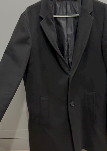 Siyah Süet Erkek Midi Boy Ceket - Görsel 4