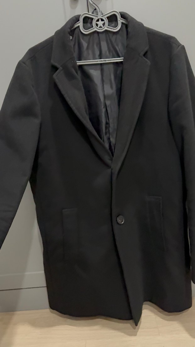 Siyah Süet Erkek Midi Boy Ceket - Görsel 2