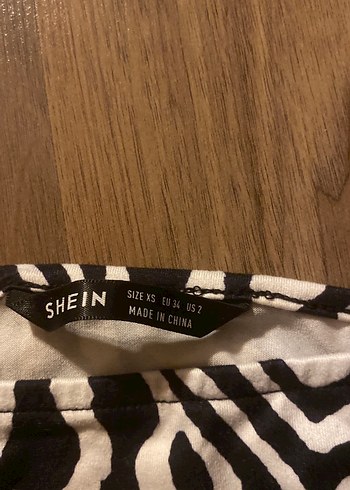 Zebra Desenli İnce Askılı Büstiyer - Görsel 2