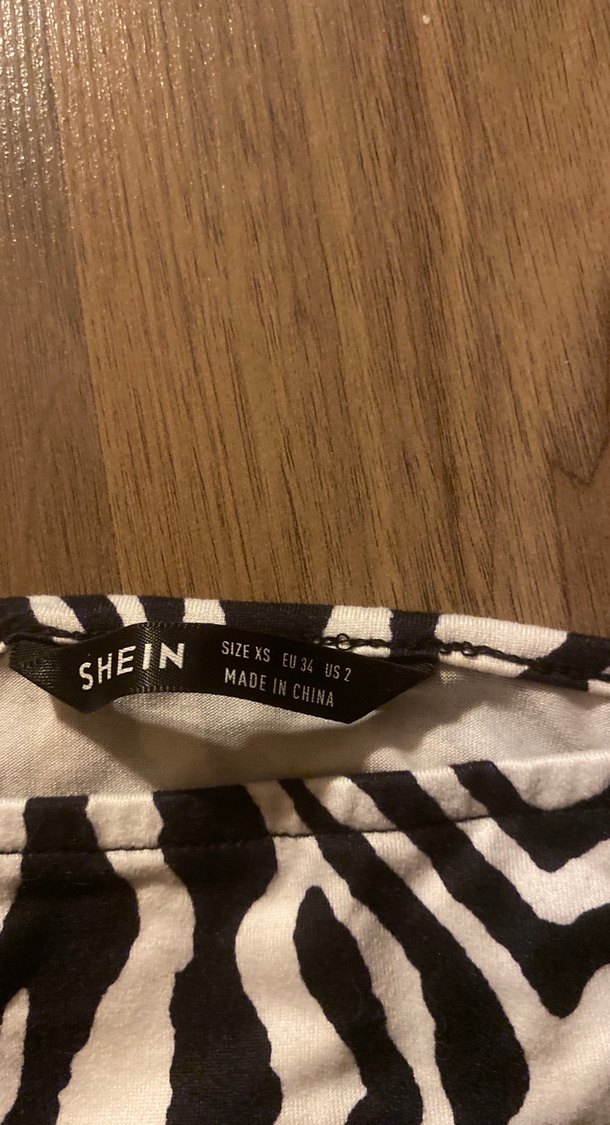 Zebra Desenli İnce Askılı Büstiyer - Görsel 2