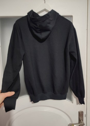 Nike Siyah Kapüşonlu Sweatshirt - Görsel 2