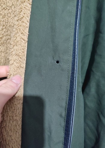 Kürklü Kapüşonlu Uzun Kadın Mont - Görsel 8