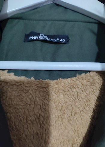 Kürklü Kapüşonlu Uzun Kadın Mont - Görsel 3