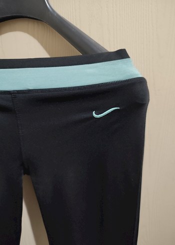 Lacivert Elastik Bel Kadın Spor Tayt - Görsel 2