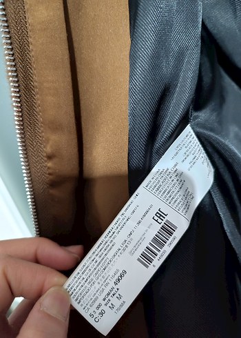 Kahverengi Uzun Kollu Kadın Suni Kürk Mont - Görsel 5