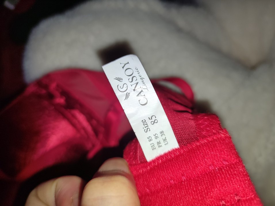 Koyu Kırmızı Gotik Tarz Midi Sütyen - Görsel 4