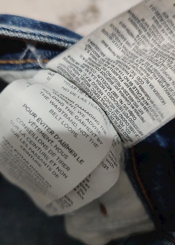 Mango Kadın Mavi Mom Jean ( kullanılmadı ) - Görsel 4