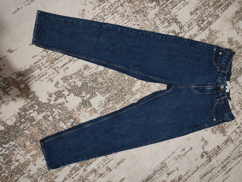 Mango Kadın Mavi Mom Jean ( kullanılmadı ) - Görsel 5