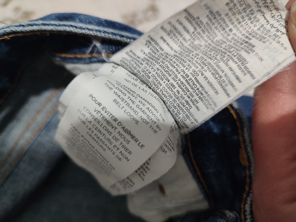 Mango Kadın Mavi Mom Jean ( kullanılmadı ) - Görsel 4