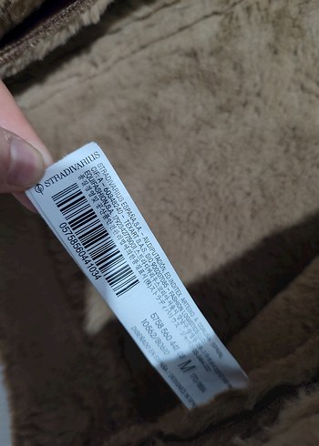 Kürklü Bej Süet Kısa Kadın Ceket - Görsel 4