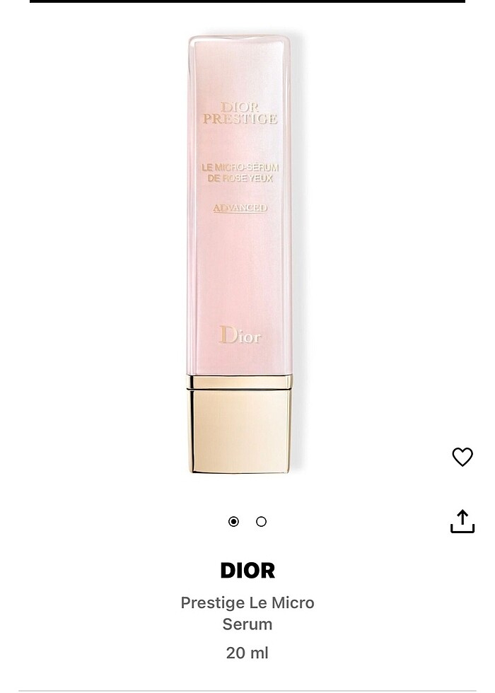 DIOR PRESTIGE LE MICRO SERUM - Görsel 3