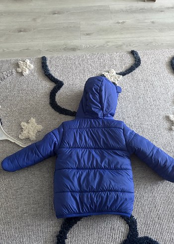 Erkek bebek Kapüşonlu Mont - Görsel 3