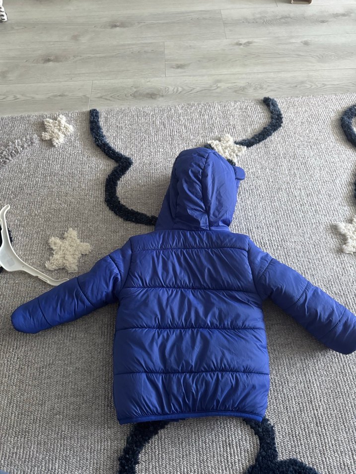 Erkek bebek Kapüşonlu Mont - Görsel 3