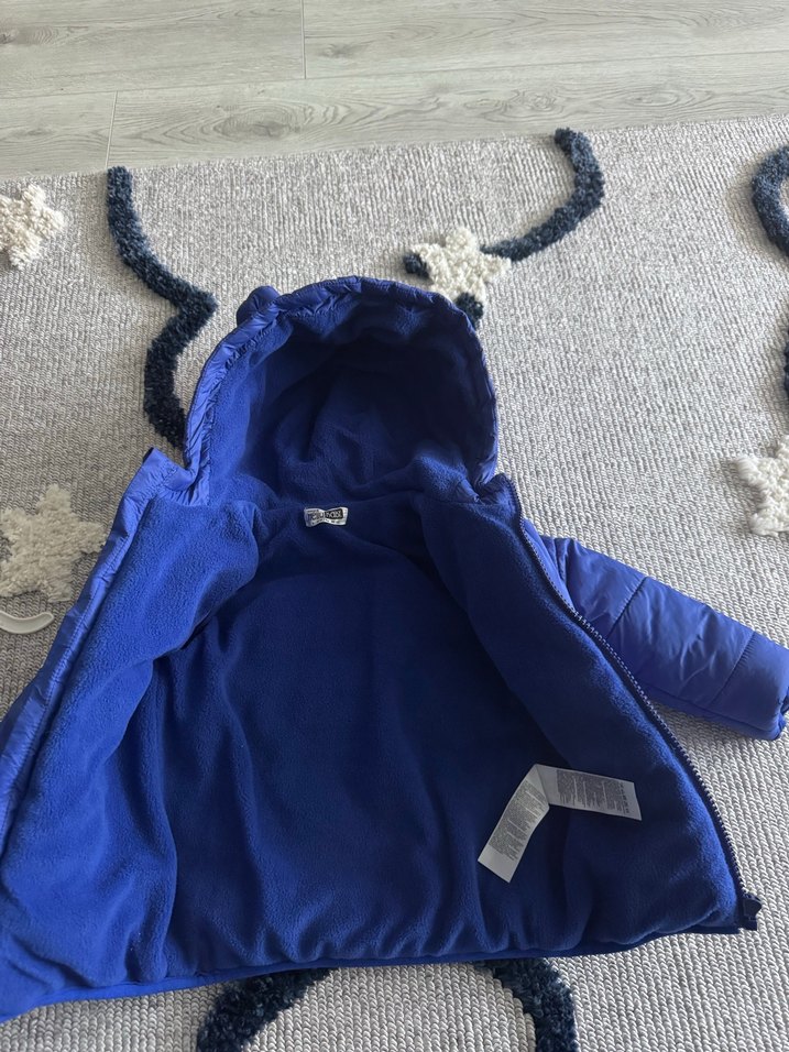 Erkek bebek Kapüşonlu Mont - Görsel 2