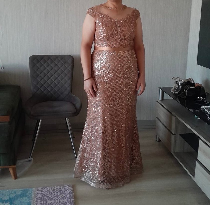 Dore rengi abiye - Görsel 2