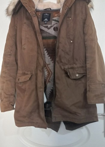 Haki renk parka midi boy,cepli - Görsel 4