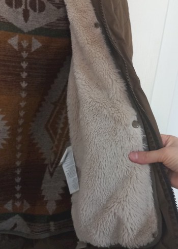 Haki renk parka midi boy,cepli - Görsel 8