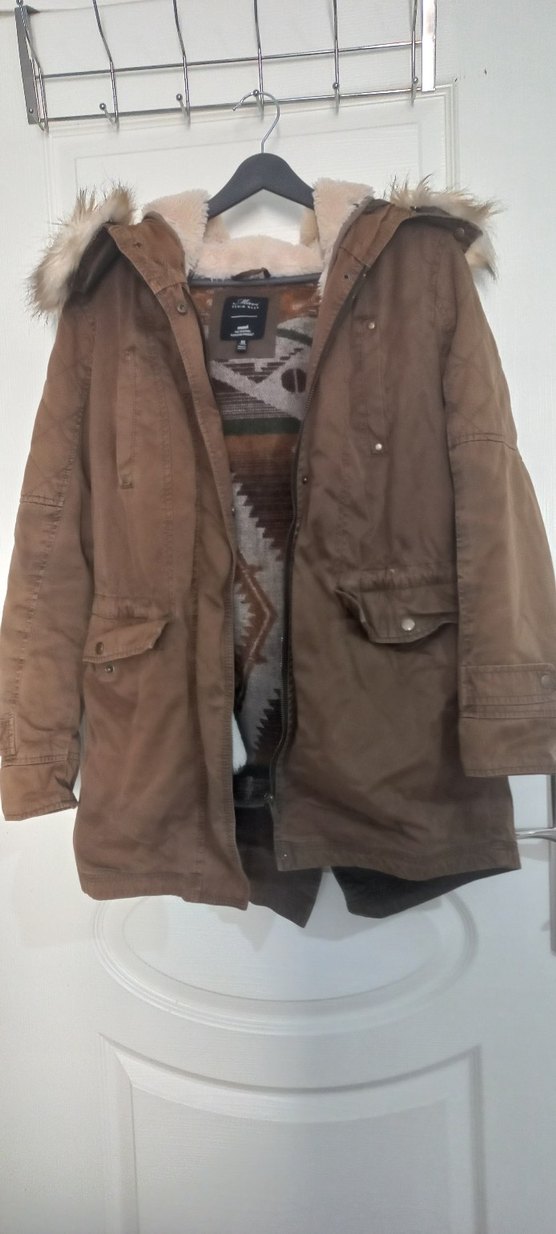 Haki renk parka midi boy,cepli - Görsel 4