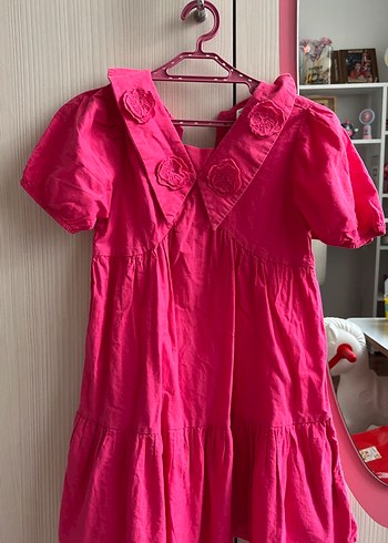 Pembe Kız Çocuk Elbise