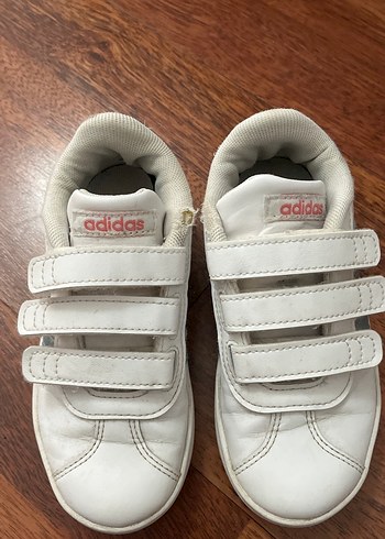 Adidas Kız Çocuk Beyaz Gri Adidas Sneaker
